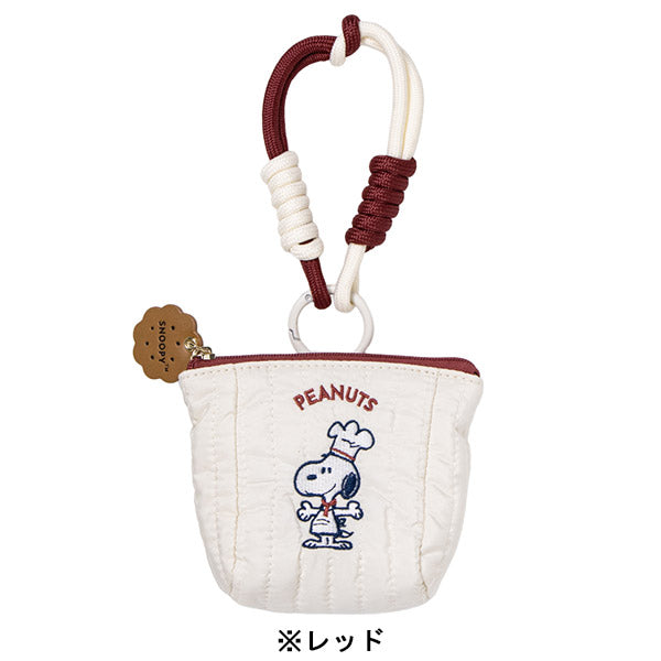 スヌーピー ストラップ付きミニポーチ (Snack Time Chef シリーズ)