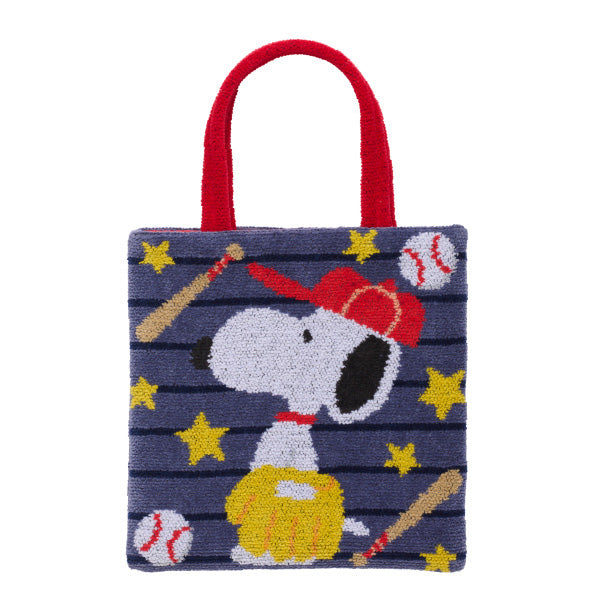 【おかいものSNOOPY限定】※4月22日発売※FEILERフラットミニトート（Baseball）