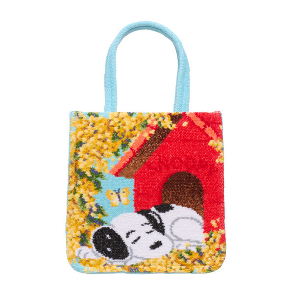 【おかいものSNOOPY限定】※4月22日発売※FEILERマチ付きミニバッグ（Spring sleep）