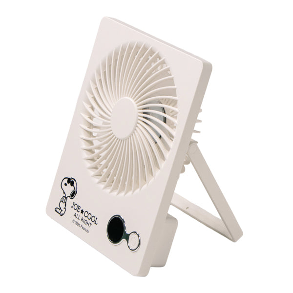 スヌーピー 卓上スタンドファン (クールブラック)