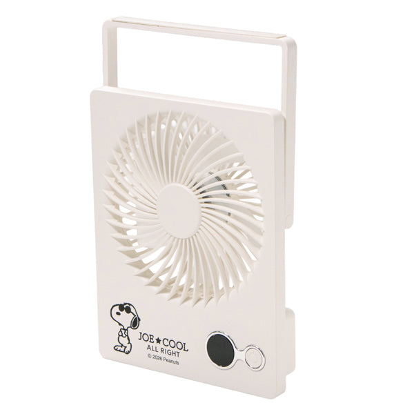 スヌーピー 卓上スタンドファン (クールブラック)