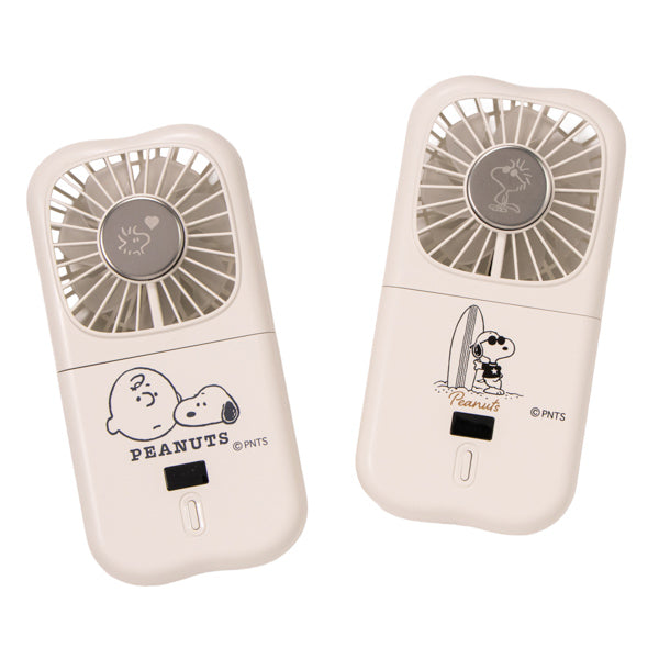 スヌーピー 冷却プレート付ハンディファン