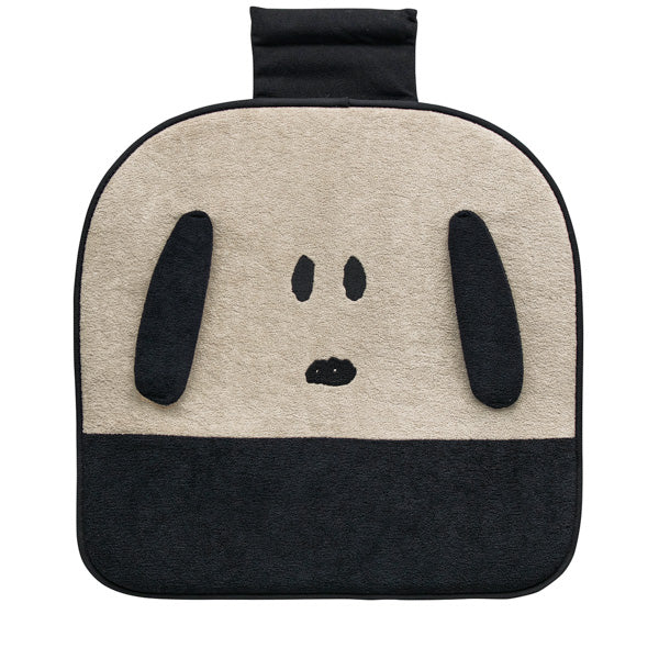 スヌーピー シングルクッション 45×45cm (もふもふスヌーピー／グレー)