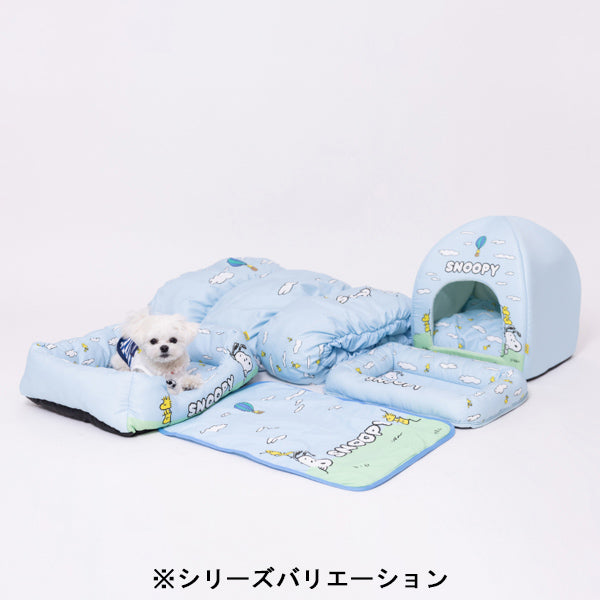 スヌーピー青空柄ドームベッド