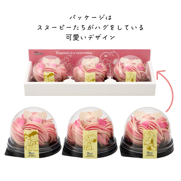 おかいものSNOOPYオリジナル】knot charm スヌーピー 手延べ麺3玉