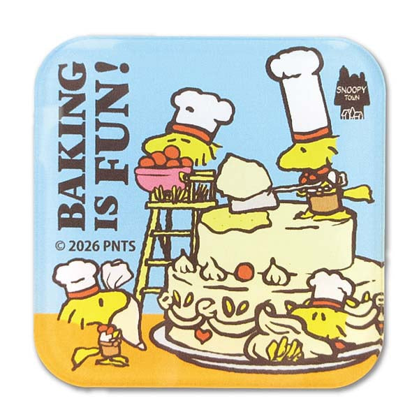 スヌーピー マグネット2個セット (BAKING IS FUN!)