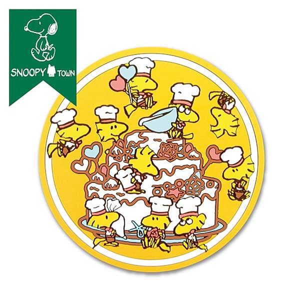 スヌーピー マグネットコースター オレンジ (BAKING IS FUN!)