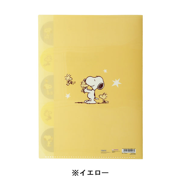 スヌーピー ダイカットクリアファイル 5P (WOODSTOCK＆SNOOPY 第3弾)