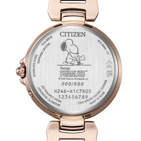 おかいものSNOOPY限定】CITIZEN xC スヌーピーモデル