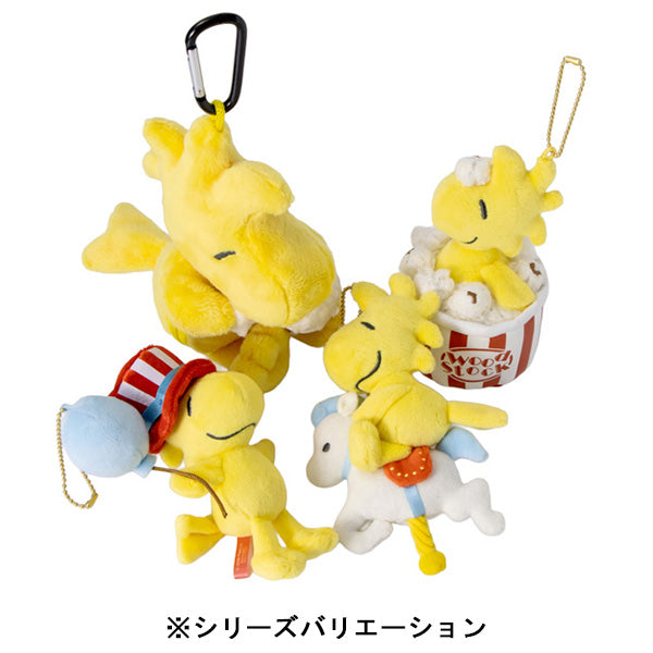 PEANUTS x LEPSIM スヌーピー ぬいぐるみ マスコットエコバッグ スヌーピー ぬいぐるみエコバッグ (ポップコーン／ウッドストック 遊園