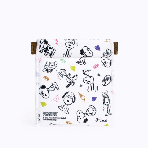 キャンディポーチ・PEANUTS (I Like/WHT)