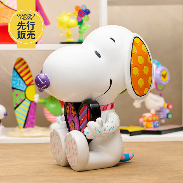 ROMERO BRITTO 『PEANUTS フィギュア』 (Snoopy Heart Statue)