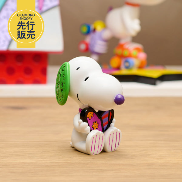ROMERO BRITTO 『PEANUTS フィギュア』 (Mini Snoopy Heart)