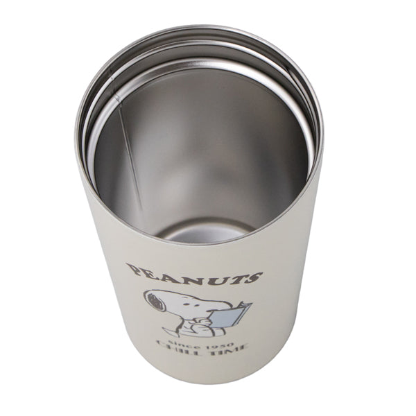 スヌーピー ワンプッシュタンブラー (370ml/スヌーピー)