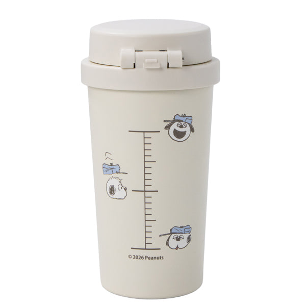 スヌーピー ワンプッシュタンブラー (370ml/オラフ)