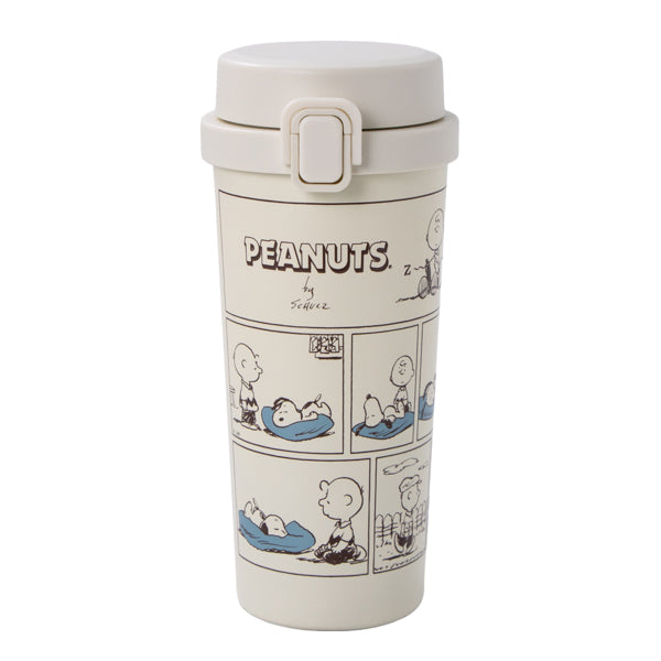 スヌーピー ワンプッシュタンブラー (480ml/コミック柄)