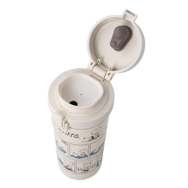 スヌーピー ワンプッシュタンブラー (480ml/コミック柄)