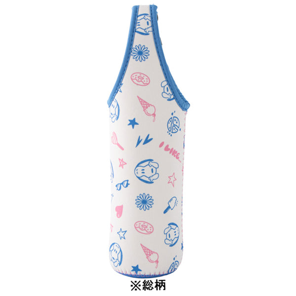スヌーピー柄エメラルド☆ハンドメイド☆ペットボトルカバー スヌーピー ペットボトルカバー600 (I LIKE…)