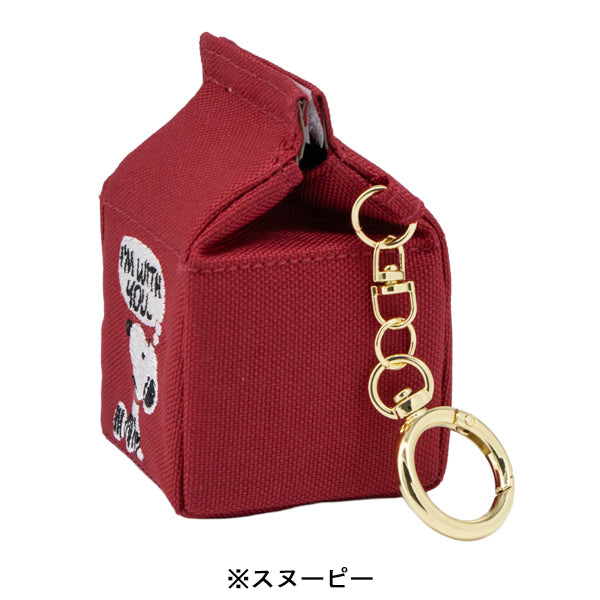 スヌーピー パック型ポーチチャーム (吹き出し)