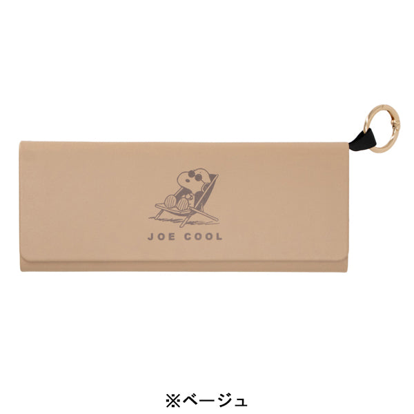 スヌーピー 角型メガネケース クロス付き (ジョー・クール)