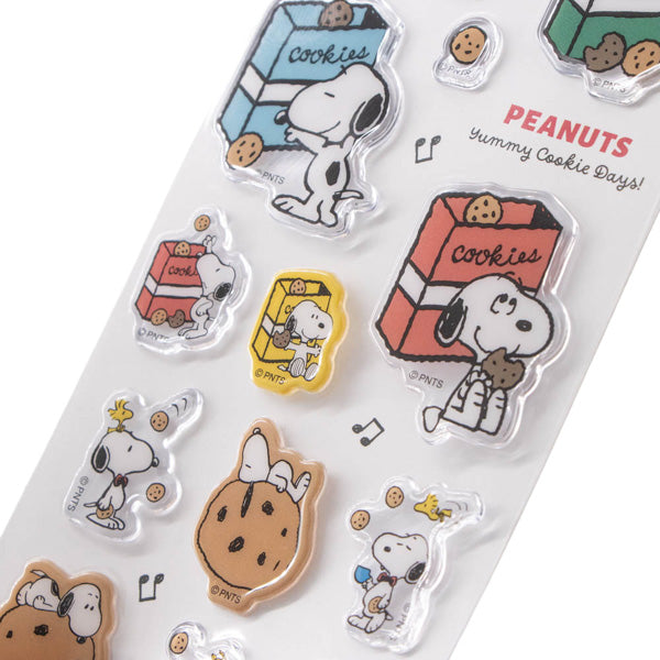 スヌーピーキャンディシール Yummy Cookie Days! (白)