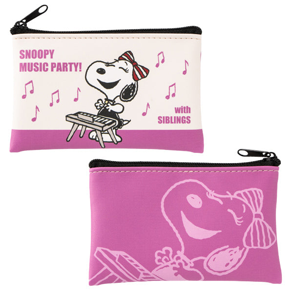スヌーピー シークレットコレクション フラットミニポーチ (music party!シリーズ)