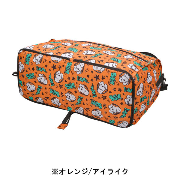 スヌーピー 折りたたみボストンバッグ（L）