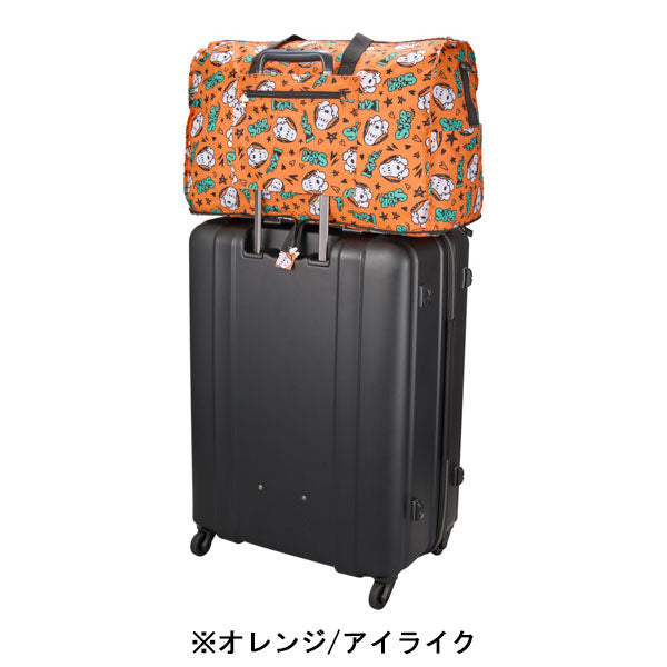 スヌーピー 折りたたみボストンバッグ（L）