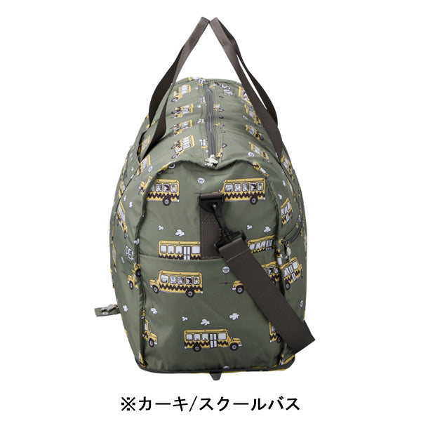 スヌーピー 折りたたみボストンバッグ（L）