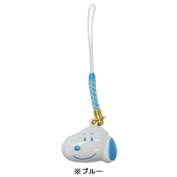スヌーピー 顔鈴根付
