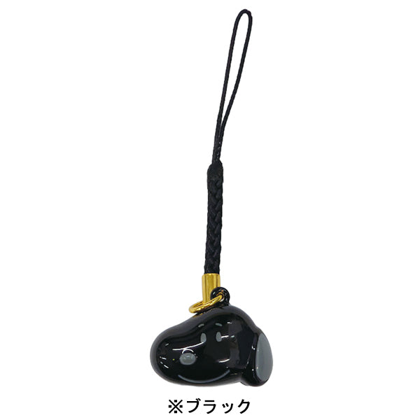 スヌーピー 顔鈴根付