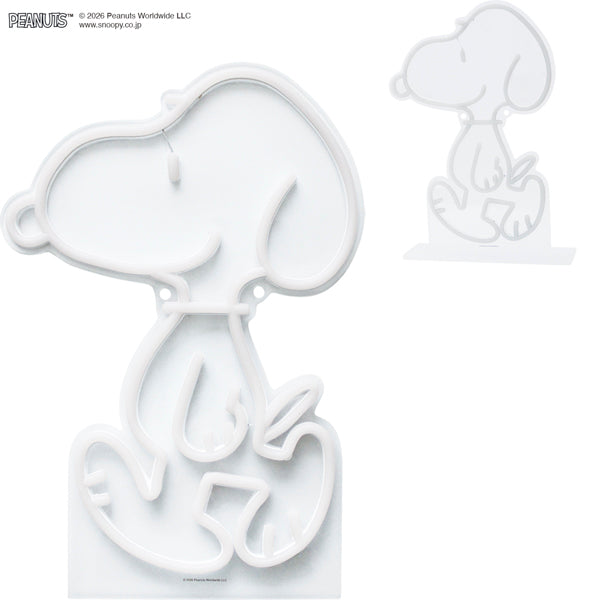 PEANUTS NEON LIGHT (Snoopy)
