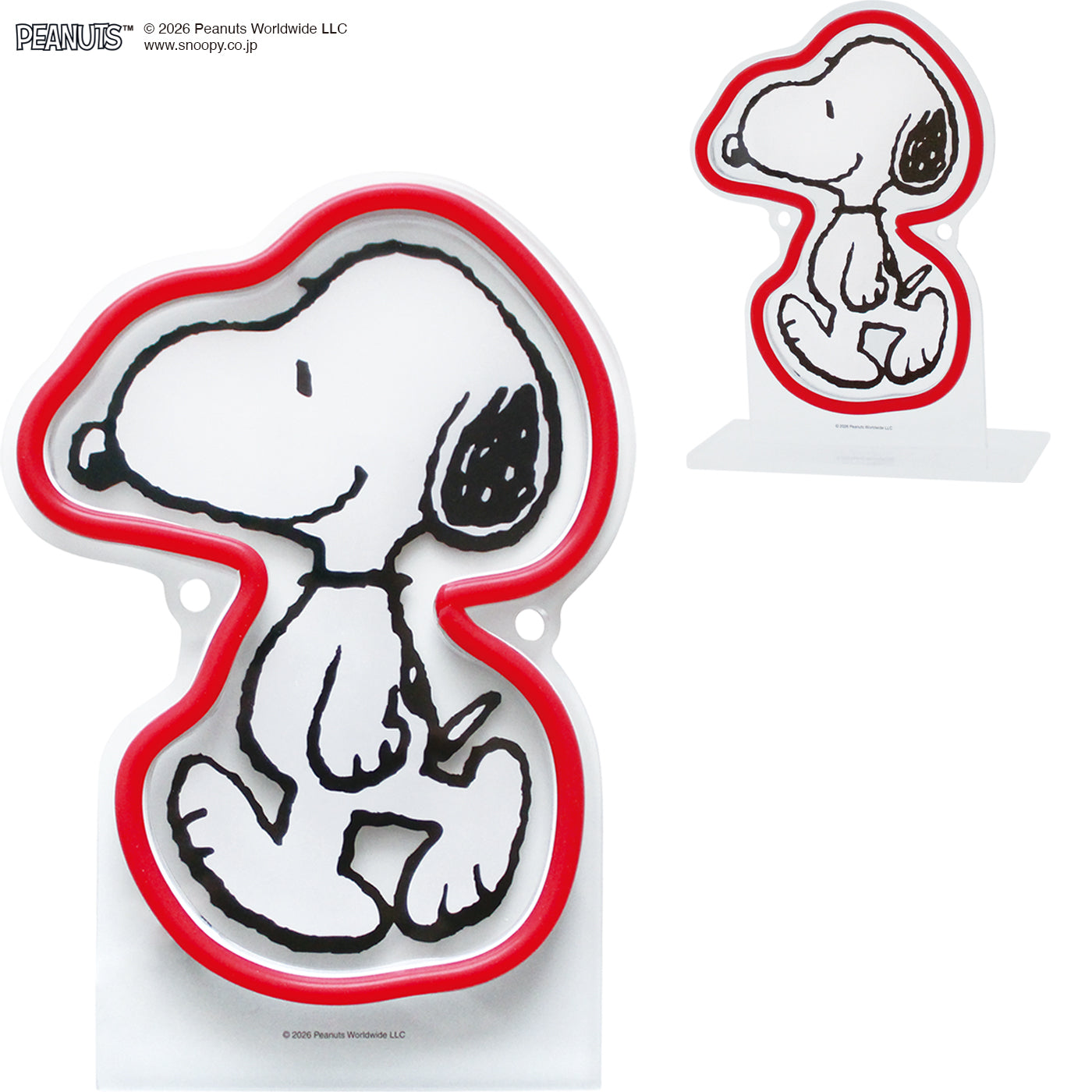 PEANUTS NEON LIGHT (Snoopy Mini)