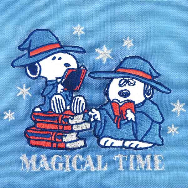 スヌーピー 刺繍メッシュポーチM (MAGICAL HALLOWEEN)