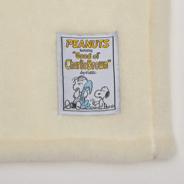 スヌーピー ウール毛布 (Linus's blanket)