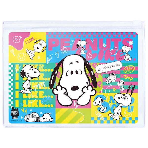 スヌーピー ジッパーケース (PEANUTS I LIKE…/Vivid)