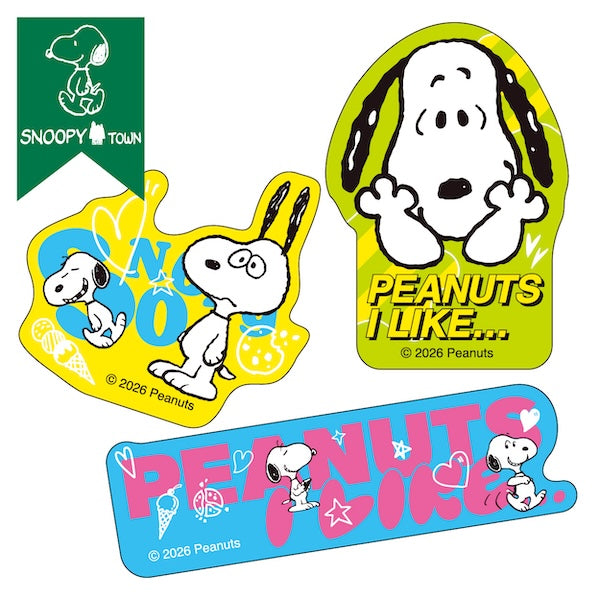 スヌーピータウンショップ オリジナル「PEANUTS I LIKE…」シリーズの