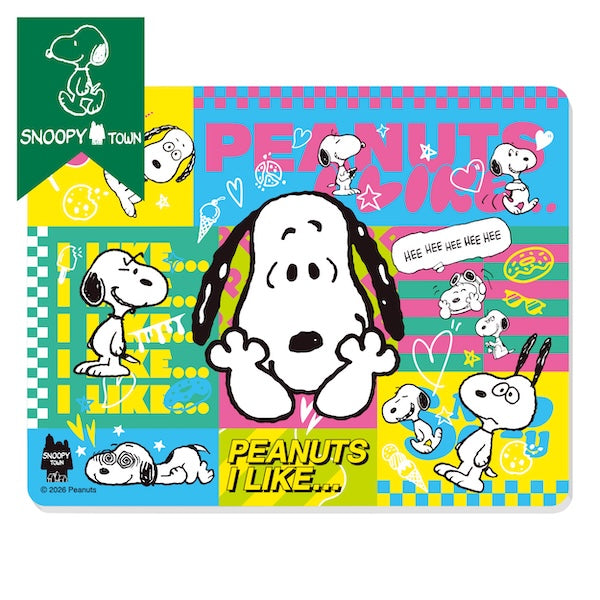 スヌーピー マウスパッド (PEANUTS I LIKE…/Vivid)