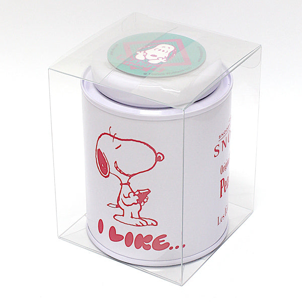 スヌーピー SNOOTEA （スヌーティー）ピーチティー PEANUTS I LIKEデザイン缶