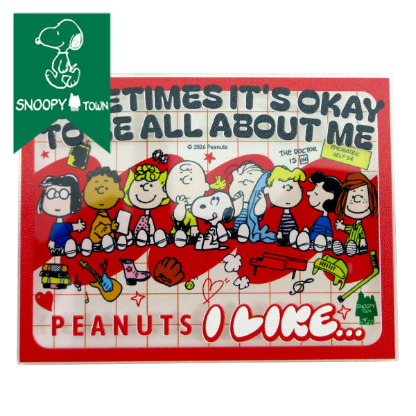 販路限定 スヌーピー 額縁マグネット (PEANUTS I LIKE…)