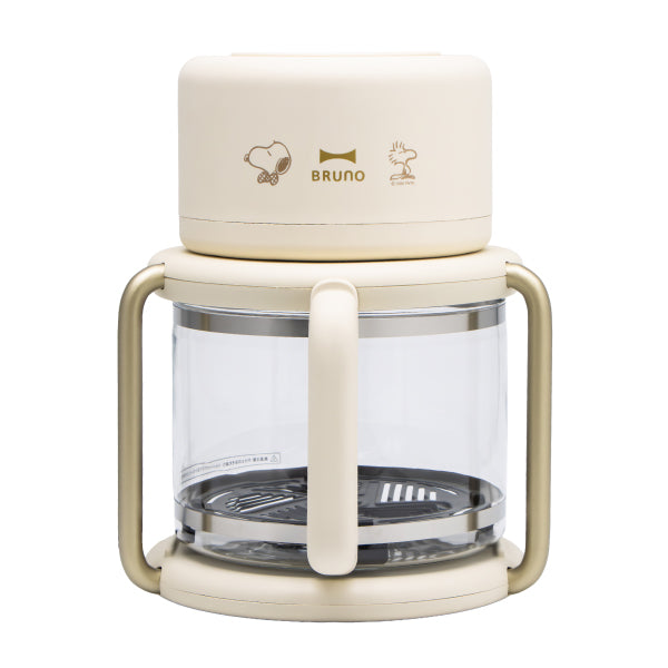 【おかいものSNOOPYオリジナル】BRUNOガラスエアフライヤー (Plaid bow tie series)