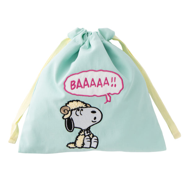 スヌーピー スクエア巾着 (SHEEPシリーズ)