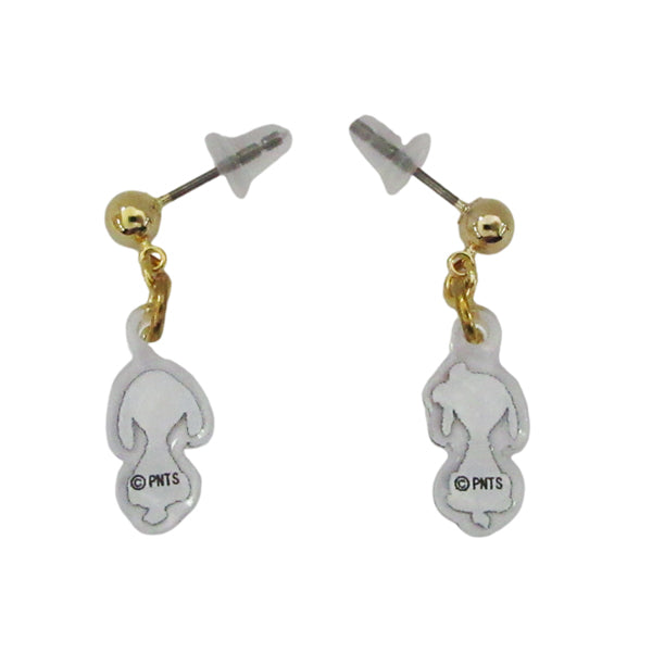 スヌーピー SNOOPY＆BELLEバックスタイルピアス