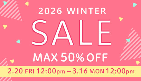 2026 WINTER SALE 実施中！