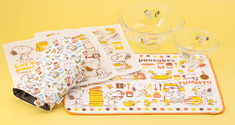 スヌーピータウンショップ オリジナル Let's cook pancakes