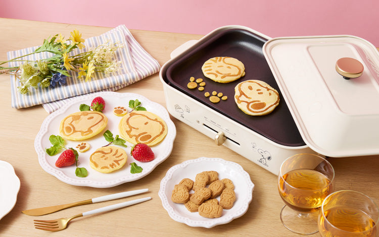 スヌーピータウンショップ オリジナル Let's cook pancakes