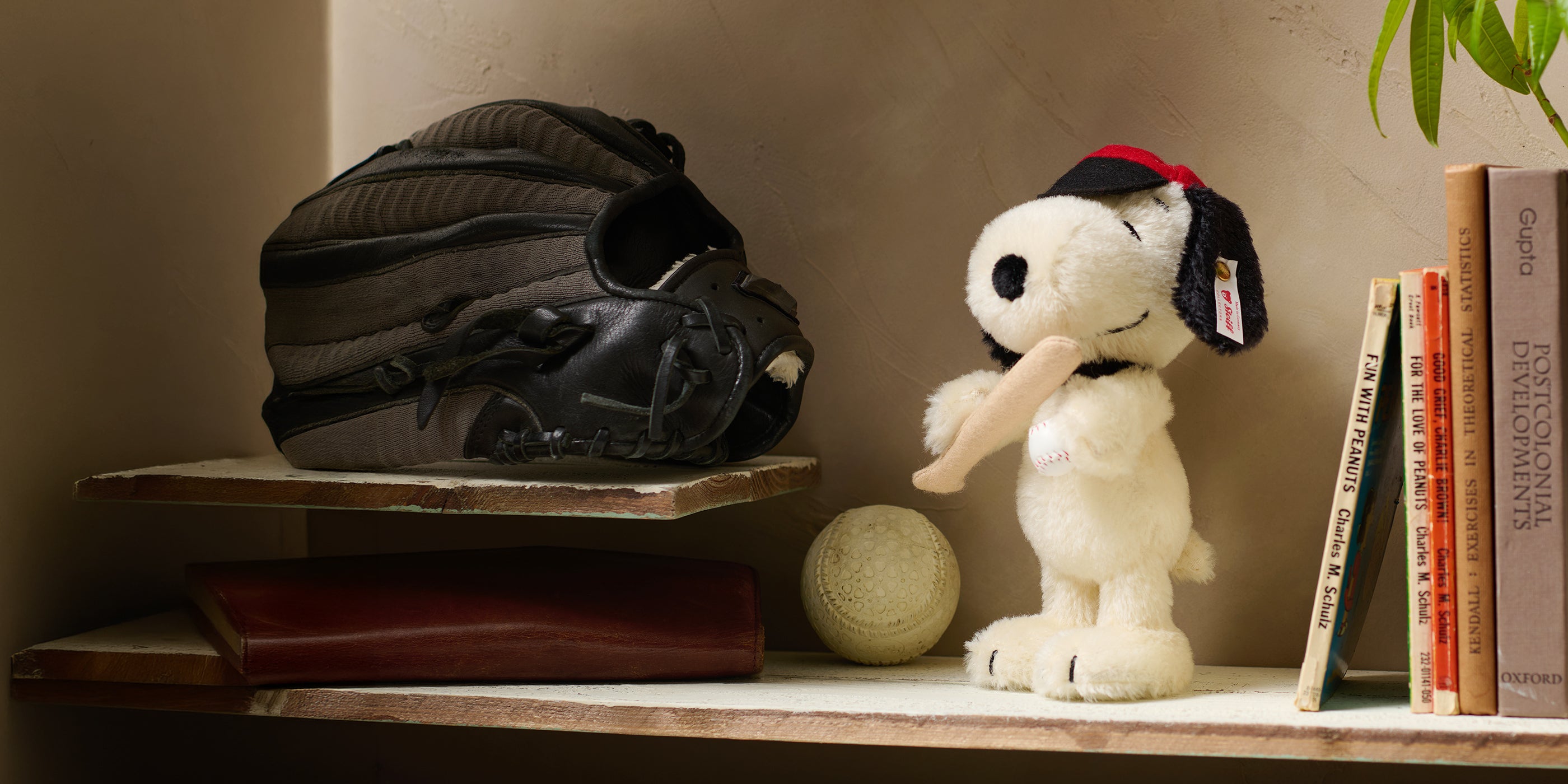 公式】Steiff／シュタイフのぬいぐるみ（おかいものSNOOPY）