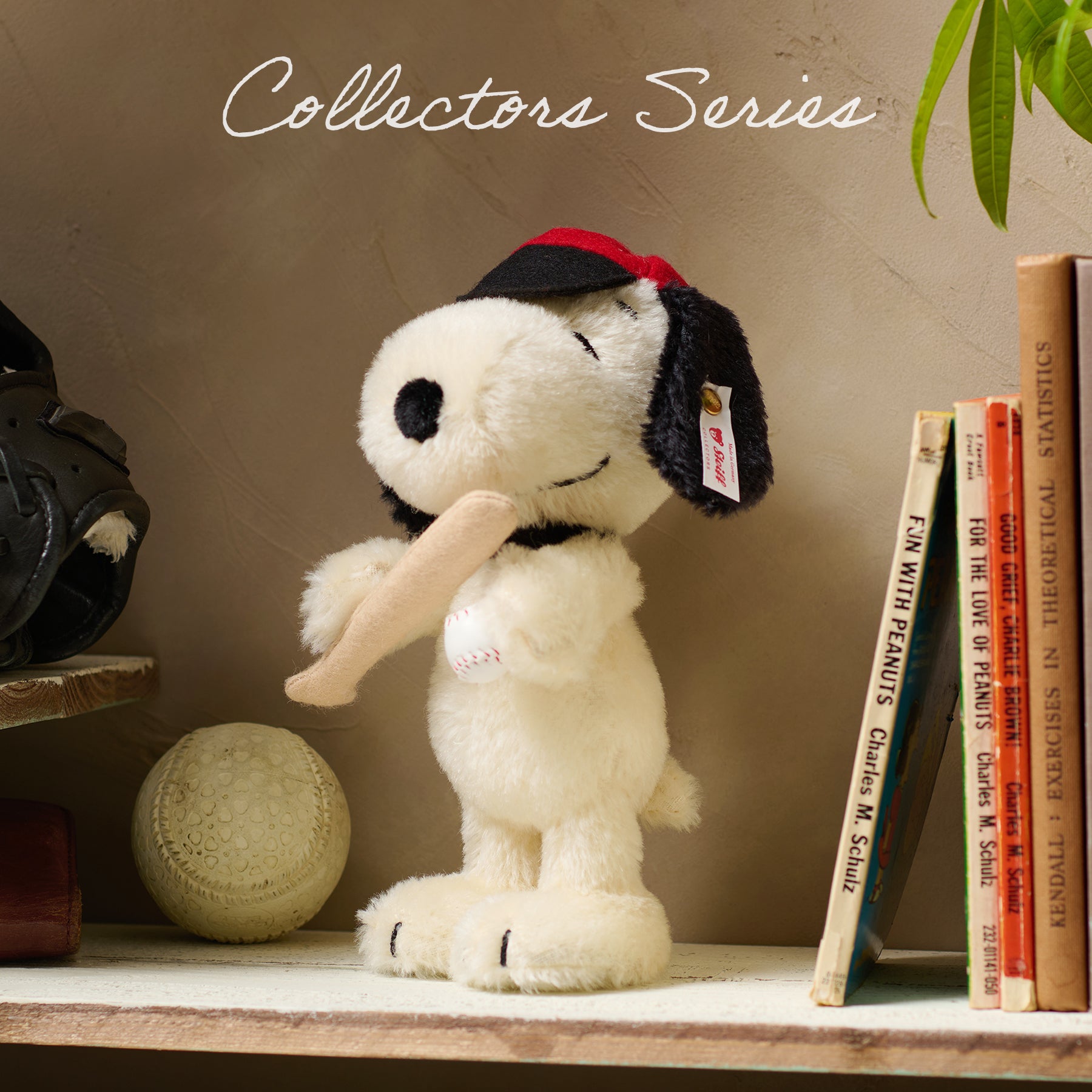 公式】Steiff／シュタイフのぬいぐるみ（おかいものSNOOPY）